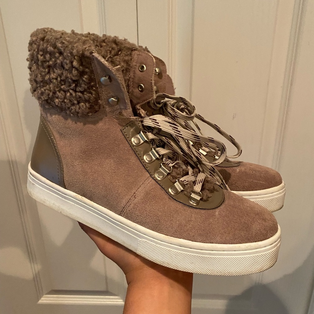 EUC Sam Edelman Luther High Top Sneakers